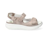 Sano by Mephisto NORINE - rolling walking sandals - wide fit (h) - light taupe
