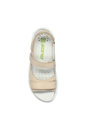 Sano by Mephisto NORINE - rolling walking sandals - wide fit (h) - nude beige