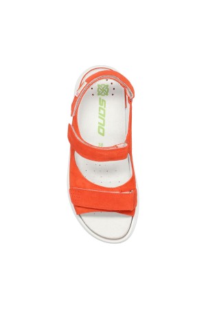 Sano by Mephisto NORINE - rolling walking sandals - wide fit (h) - orange red Sano by Mephisto NORINE - rolling walking sandals - wide fit (h) - orange red