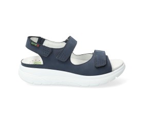 Sano by Mephisto NORINE - rolling walking sandals - Wide Fit - blue