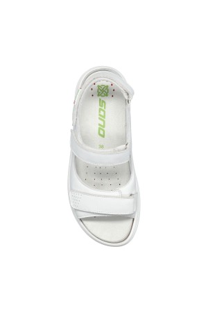 Sano by Mephisto NORINE - rolling walking sandals - wide fit (h) - white Sano by Mephisto NORINE - rolling walking sandals - wide fit (h) - white