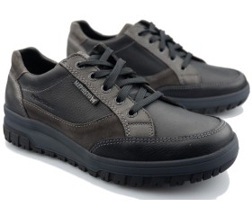 Mephisto PACO Lace-up shoe for men - Black - Leather mix