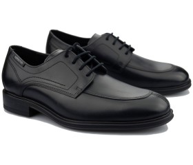 Mephisto KOREY men's lace-up shoe - leather - black