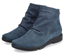 Mephisto REZIA women's ankle boot - jeans blue - nubuck