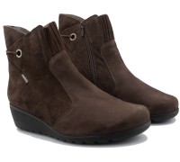Mobils by Mephisto GIADA - women's ankle boot - dark brown nubuck - wide fit