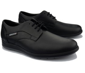 Mephisto VALERIO POLO Men's Lace-up Shoe - Black Leather