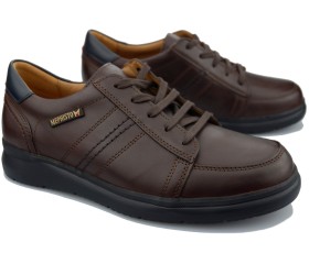 Mephisto AMELIO Men's lace-up shoe - Brown leather