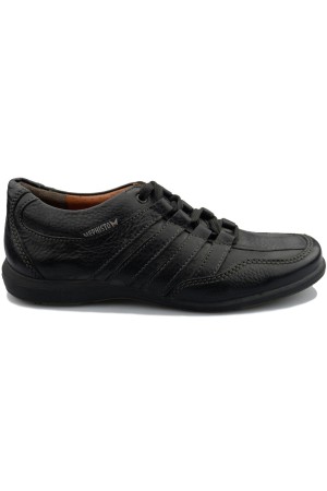 Mephisto BOLTON men's lace-up shoe - black - leather