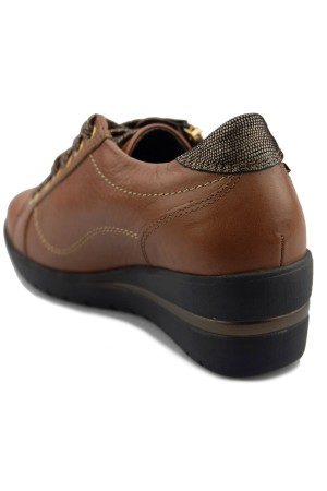 Mobils by Mephisto Patsy -  Women's sneaker - brown leather - Wide fit