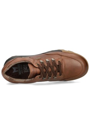 Mephisto WESLEY GT (GORE-TEX) men's lace shoe - chestnut brown - leather