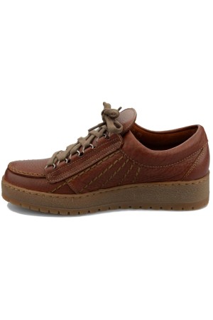 Mephisto RAINBOW brown leather lace-up shoe for men