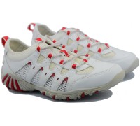 Allrounder by Mephisto ORANDA - sneaker for walking - white leather and mesh