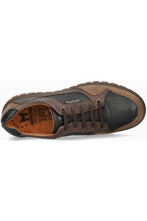 Mephisto PHIL men's lace-up shoe - hazelnut - leather/suede -  hydroprotect