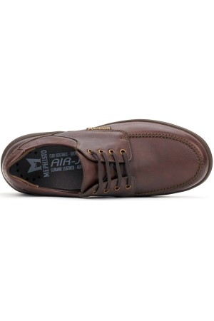 Mephisto DOUK Men's lace-up shoe - Chestnut Brown Leather