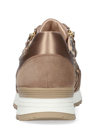 Mephisto Toscana Suede & Leather Sneaker for Women - Light Taupe