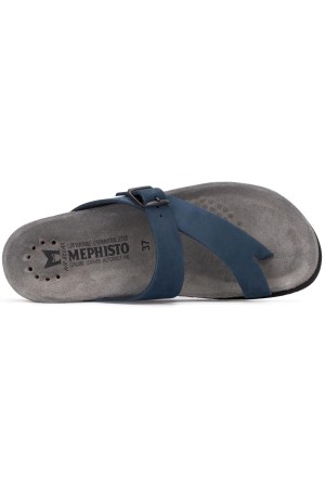 Mephisto Helen Women's Sandal Nubuck Leather - Blue