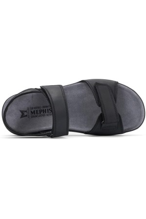 Mephisto SIMON Men's Sandal - Black Leather