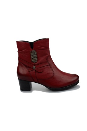 Mobils by Mephisto DELORA women's ankle boot - oxblood red - WIDE FIT