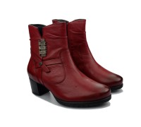 Mobils by Mephisto DELORA women's ankle boot - oxblood red - WIDE FEET