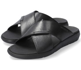 Mephisto CONRAD Men's Sandal - Black Leather