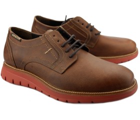Mephisto BRETT men's lace-up shoe - hazelnut brown leather