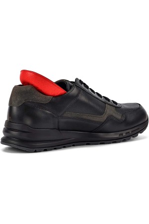 Mephisto BRADLEY leather sneakers for men - black