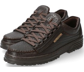 Mephisto CRUISER Men's lace-up shoe - Dark Brown Leather