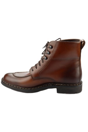 Mephisto SERGIO HERITAGE Handmade Boots For Men - Chestnut Brown Leather