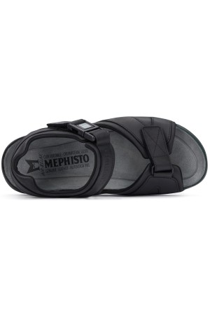 Mephisto SHARK FIT black sandals for men