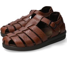 Mephisto SAM MAMOUTH sandal for men - desert brown leather
