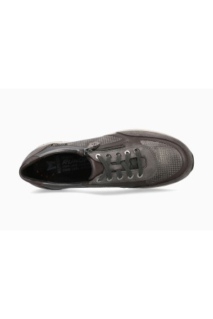 Mephisto Ylona Leather, Suede & Nubuck Sneaker for Women - Grey