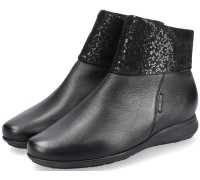 Mephisto NERIA Ankle Boots For Women - Black Leather/Nubuck Mephisto NERIA Ankle Boots For Women - Black Leather/Nubuck