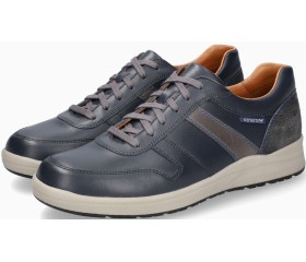 Mephisto VITO Leather & Suede Men's Sneaker - Navy