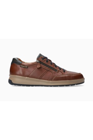 Mephisto Lisandro W leather lace-up shoe for men brown