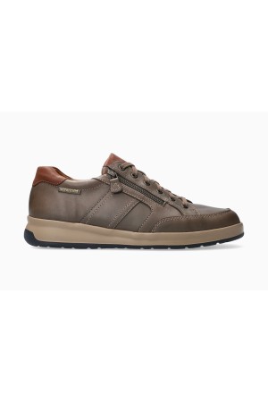 Mephisto Lisandro W leather lace-up shoe for men dark grey