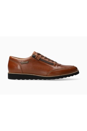 Mephisto Valentino Smooth Leather Lace-Up Shoe for Men - Brown