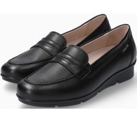 Mephisto Diva smooth leather slip-on shoes for women black