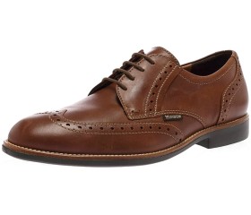 Mephisto FEROS hazelnut brown leather laceshoes for gentlemen