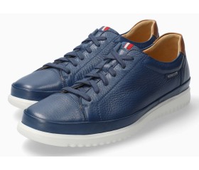 Mephisto Thomas leather sneakers for men blue 