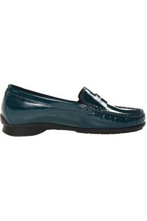 Mobils by Mephisto CRIZIA petroluem green patent leather     WIDE FIT