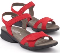 Mephisto FRANCESCA -  womens sandal - nubuck red