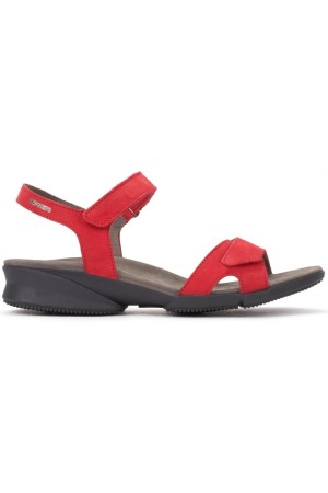 Mephisto FRANCESCA -  womens sandal - nubuck red