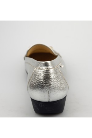 Mephisto GONDA women's ballerina - silver leather