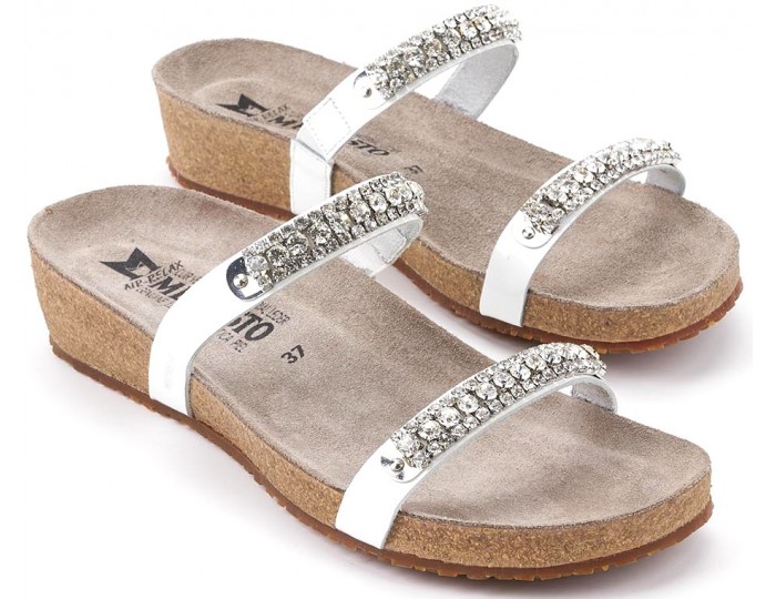 mephisto white sandals