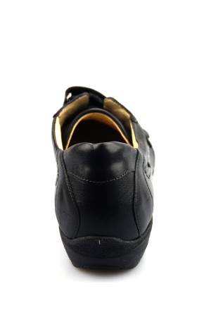 Mephisto PARNEL black leather sneaker with doube velcro closure
