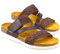 Mephisto ROSE TWIST womens sandal - brown leather mix