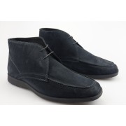 GANT suede lace-up boot for men - blue