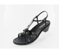 Mephisto ETNIE womens sandal - Black patent