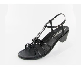 Mephisto ETNIE womens sandal - Black patent Mephisto ETNIE womens sandal - Black patent