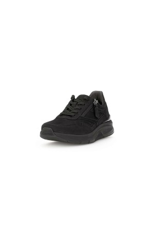 Gabor 06.896.47 walking rollng lace-up sneaker - Black Gabor 06.896.47 walking rollng lace-up sneaker - Black